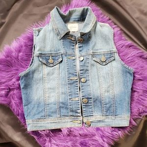 Denim vest